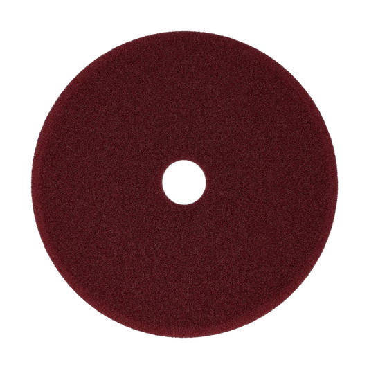 BUFF AND SHINE MAROON URO-TEC MEDIUM CUTTING PAD FOR LONG THROW DA
